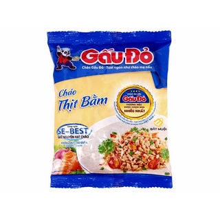 Cháo thịt bằm Gấu Đỏ gói 50g