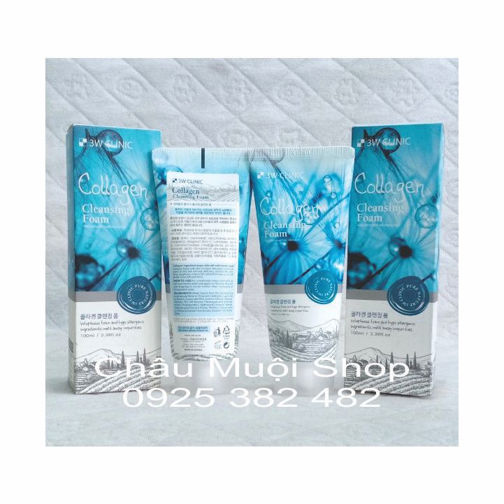 SỮA RỬA MẶT 3W CLINIC - COLLAGEN CLEANSING FOAM (Date 25/03/2022)