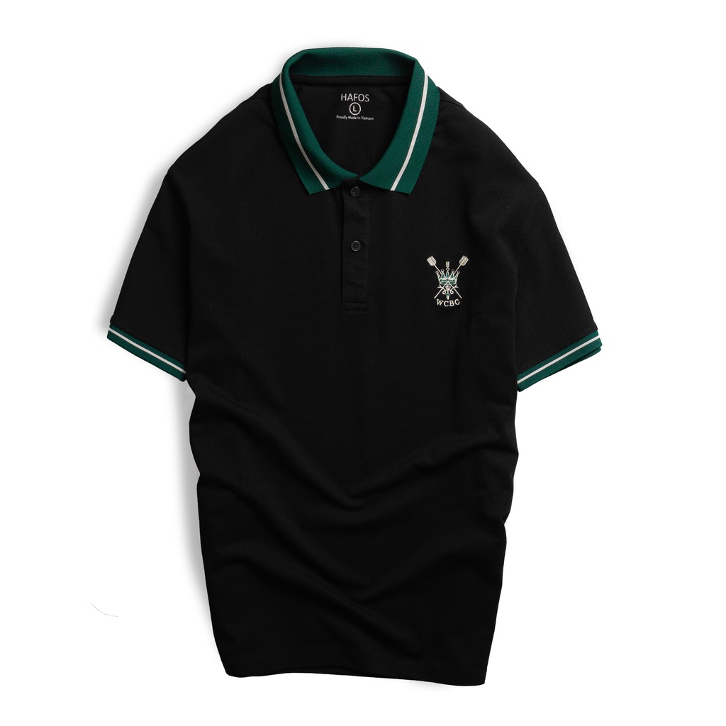 Áo thun nam có cổ WCBC chất poly cá sấu co dãn vải cotton phong cách trẻ trung chuẩn form - justmen shop