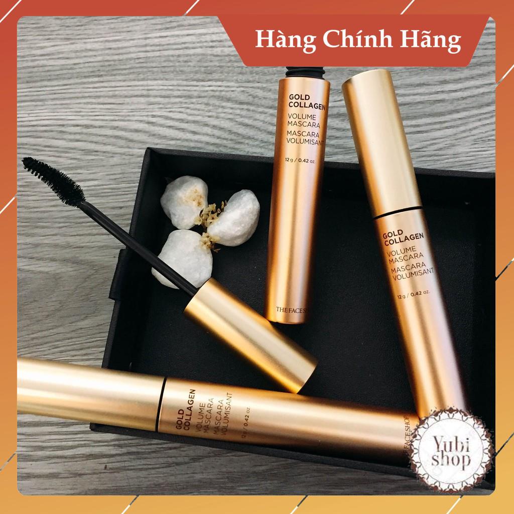 Mascara Kiêm Dưỡng Mi Gold Collagen Volume Mascara Fmgt The Face Shop Chính Hãng - Hàn Quốc - KM - CS | BigBuy360 - bigbuy360.vn
