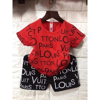Bộ chữ loui cộc tay bé trai