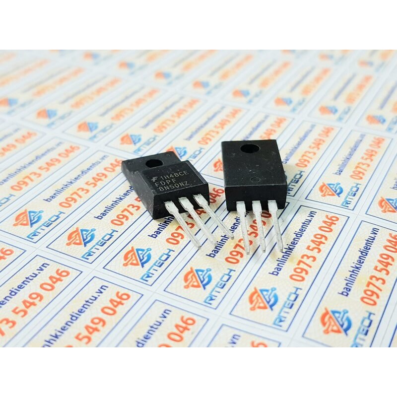 [Combo 5 chiếc] FDPF8N50NZ 8N50NZ Mosfet Kênh-N 8A/500V TO-220F