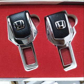 BỘ 2 CHỐT HONDA NGẮT CHUÔNG ĐAI AN TOÀN Ô TÔ GẮN LOGO HÃNG XE
