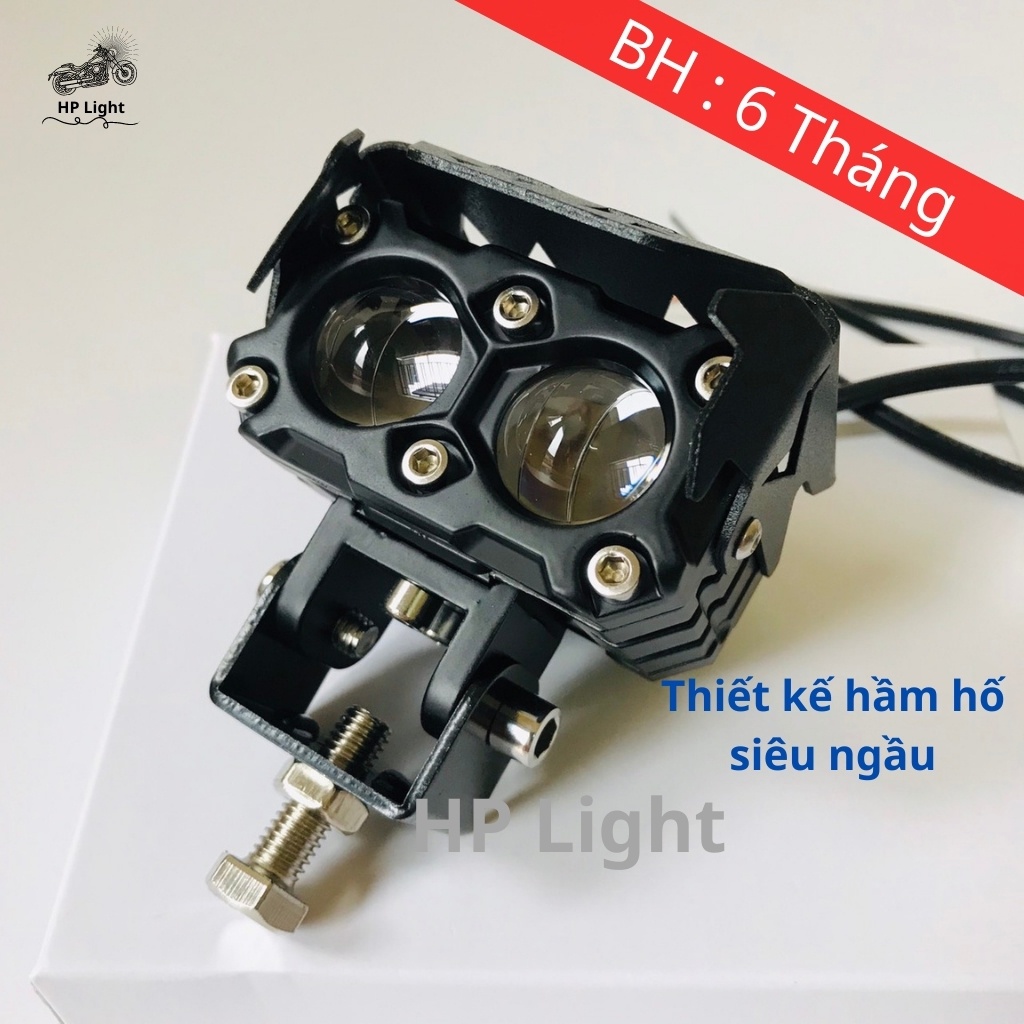 Trợ Sáng Mini 2 Màu Bi Cầu Siêu Sáng Xe Máy HPLIGHT XT - 02