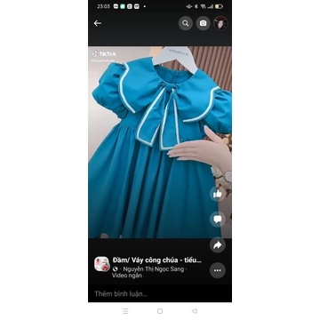 Váy xinh cho bé gái