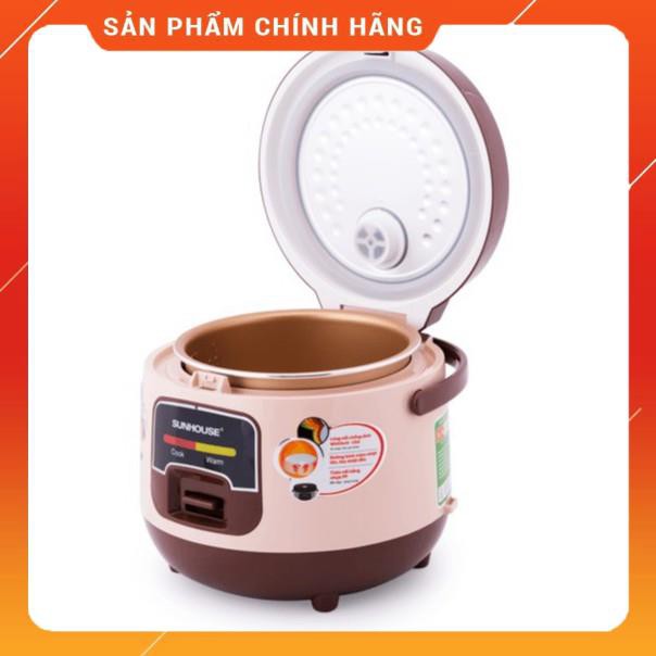 [Mã 44ELSALE2 giảm 7% đơn 300K] Nồi Cơm Điện nắp gài Sunhouse SHD8208C Dung Tích 1L