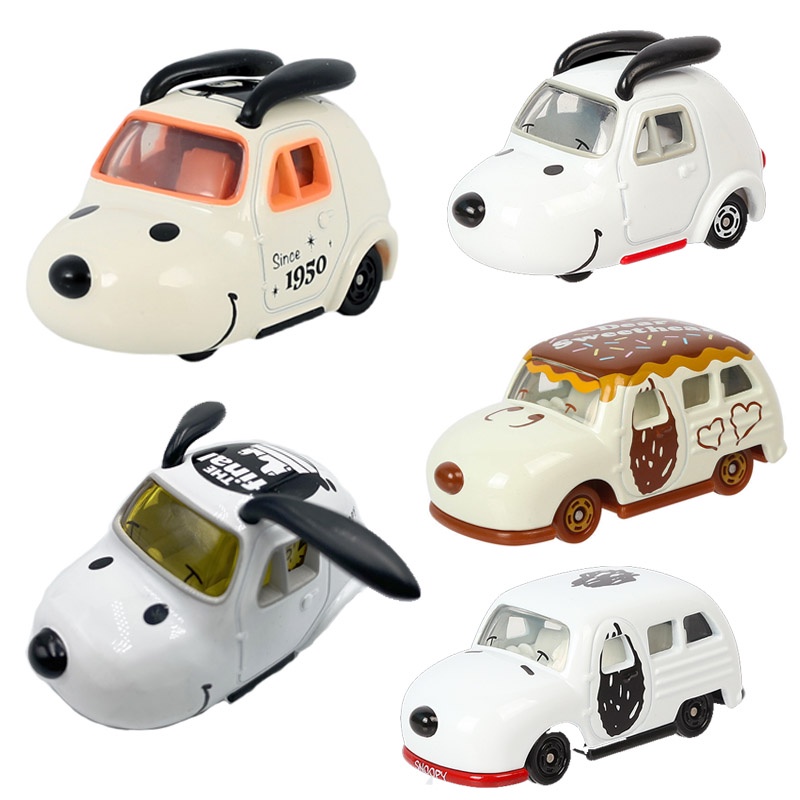 TOMICA TAKARA TOMY Mô Hình Xe Hơi Đồ Chơi Bằng Hợp Kim Hình Chú Chó Snoopy Đáng Yêu