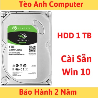 Ổ cứng hdd 1tb sea.gate dùng cho pc - cài sẵn win 10 - bảo hành 2 năm