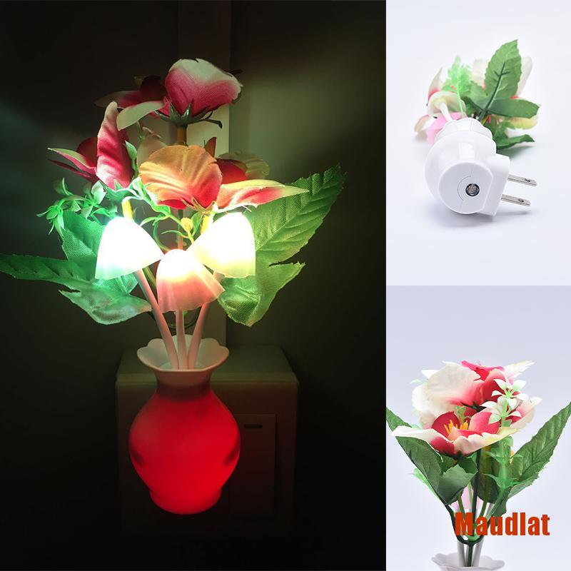 Đèn LED Ngủ Cảm Biến Hình Hoa Tulip/Cây Nấm Độc Đáo | BigBuy360 - bigbuy360.vn