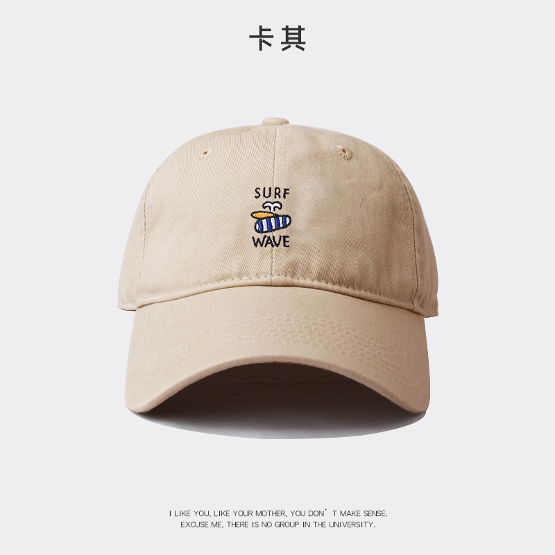 Mũ lưỡi trai chất liệu mềm mại phong cách retro cá tính thời trang unisex