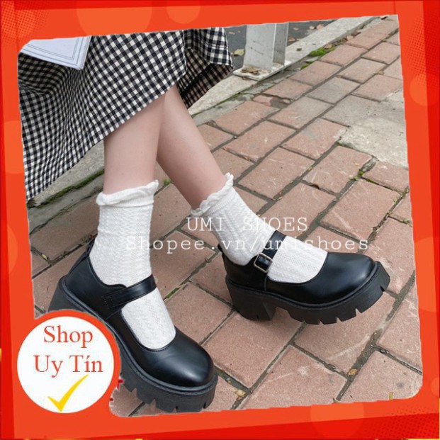 [CÓ SẴN-NOWSHIP] Giày oxford nữ da bóng, da lì ulzzang Hàn quốc dáng marry quai cài đế cao 4cm to cá tính năng động đẹp | BigBuy360 - bigbuy360.vn