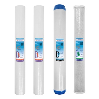 Bộ sản phẩm 4 lõi lọc 20inch Yamato