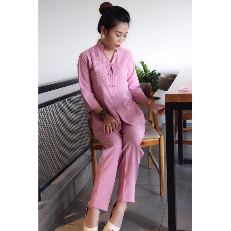 Đồ lam đi chùa  🌷