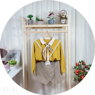 Áo sơ-mi babbydoll hít hót