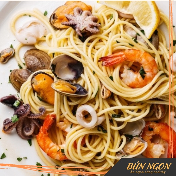 Mì Spaghetti số 5 sợi mảnh San Remo Mì Ý Ăn Kiêng, Giảm Cân gói 250g - Bún Ngon