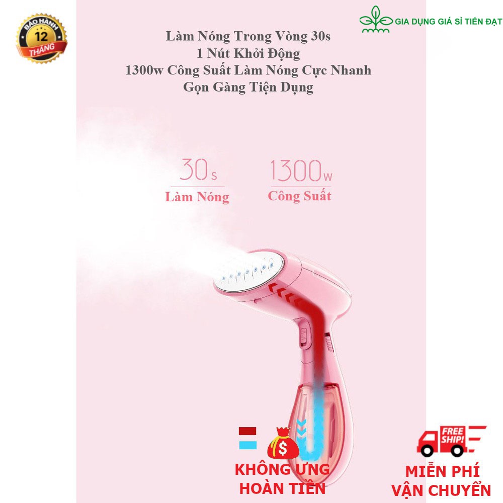 Bàn là hơi nước cầm tay  220ml 1500W cao cấp chính hãng