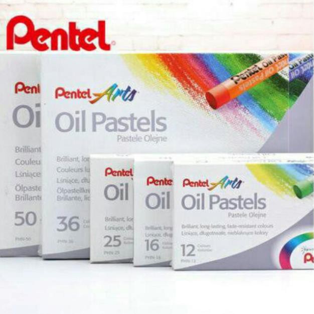 VPP Brendo ] - Màu sáp dầu Pentel Oil Pastels (màu vẽ mĩ thuật)