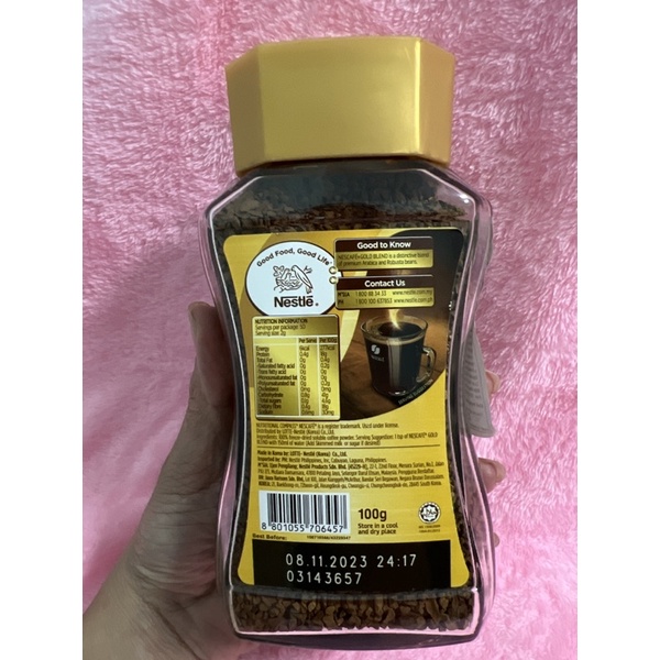 Cà phê Nescafe Gold Blend 100g