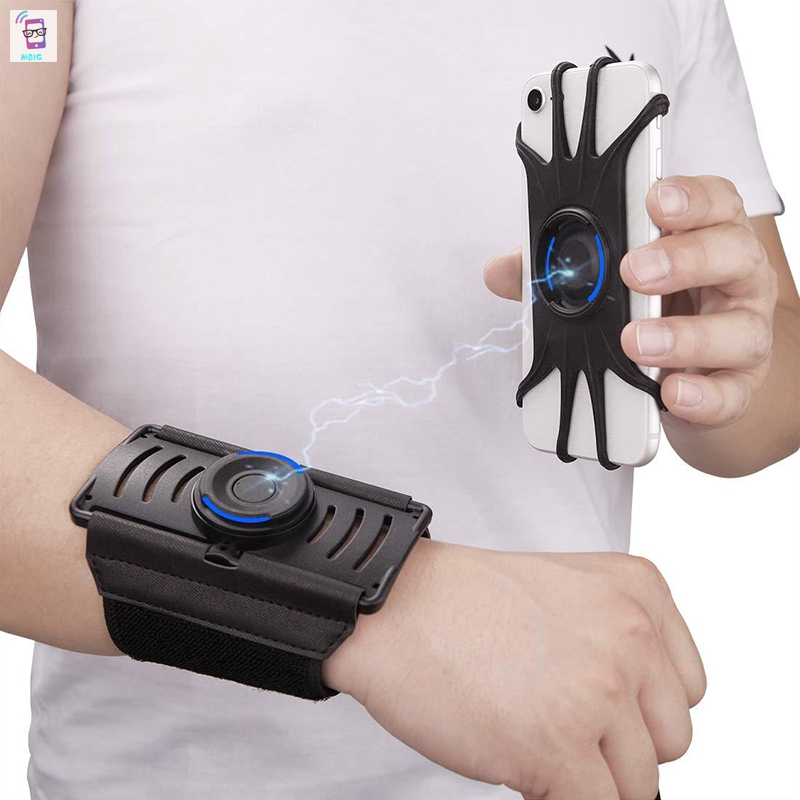 Dây đeo cổ tay giữ điện thoại dành cho người chạy bộ