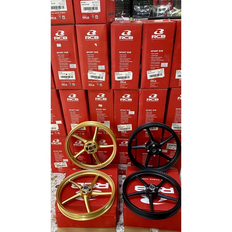 Mâm RCB 5 cây bản 1.85-2.5 bản zin / bản lớn ex135 2011 /LC5S