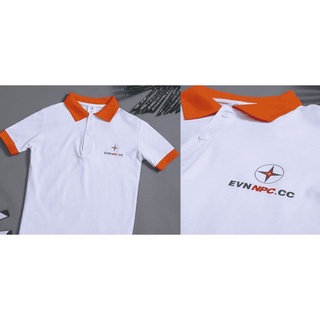 Mẫu áo đồng phục E V N thiết kế đẹp
