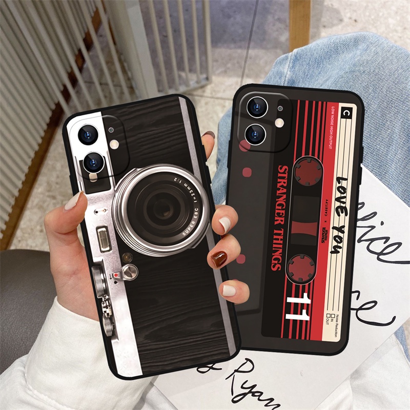 Ốp Điện Thoại Silicone Mềm Cho IPhone 13Pro 12Pro 13 12 11Promax 5 5S 6 6s 7P 8P Plus SE 2020 7Plus 8Plus X XR X