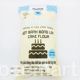 Bột bánh bông lan cake flour Uniflour 2kg