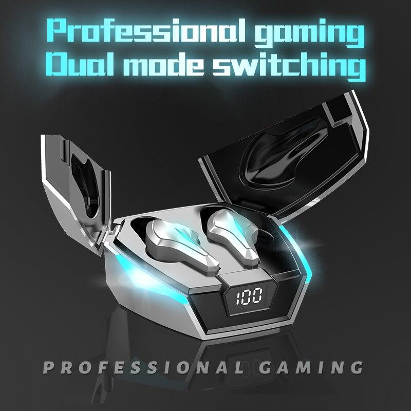 Tai Nghe Nhét Trong K12 TWS Bluetooth 5.0 Không Dây Âm Thanh Nổi Có Mic Cho E-Sports