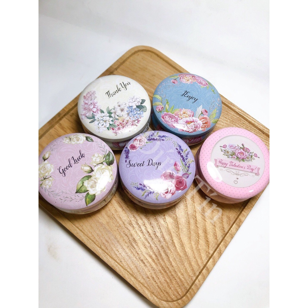 Hũ đựng nến thơm  bằng thiếc cỡ nhỏ cao cấp Đức Tín sang trọng và an toàn toàn cho người sử dụng