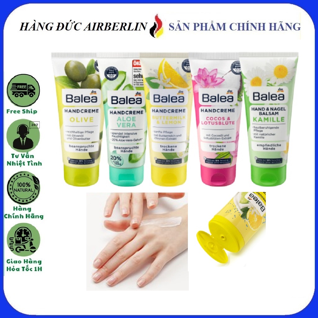 Kem dưỡng da tay balea Đức 100ml