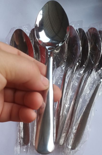 Muỗng inox cán dài