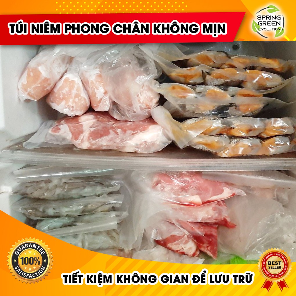 Túi Hút Chân Không Mặt Trơn B1D 7cm*10cm. Dùng Bảo Quản, Nâng Cao Giá Trị SP. Thương Hiệu Thailand!!