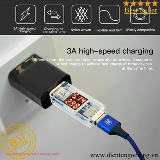 Cáp USB type-C ra Lightning Baseus Rapid Series