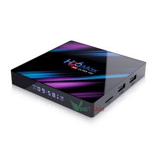 Thiết bị chuyển đổi TV thường thành smart TV H96 max-3318 CPU 4 nhân Android 9.0 4K 1080P TV Box RAM 4GB+ROM32GB