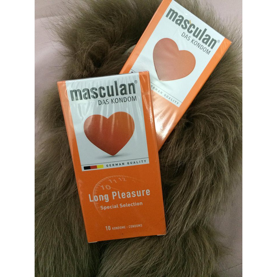 Bao Cao Su Cao Cấp Masculan Long pleasure 5 trong 1 - Gân Gai Kéo Dài Thời Gian Quan Hệ