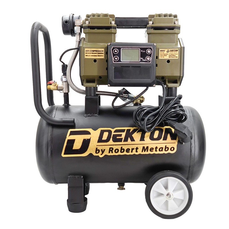 MÁY NÉN KHÍ bơm hơi DEKTON không dầu 25L BRUSHLESS DK 662