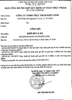 Thịt Khô  viên cary 1kg