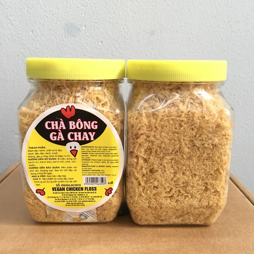 Chà bông chay ÂU LẠC sản phẩm thuần chay 100g | BigBuy360 - bigbuy360.vn