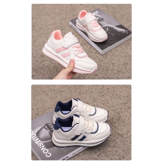 Giày Thể Thao Hai Vạch Basic Cho Bé Trai và Bé Gái Từ Size 26-37