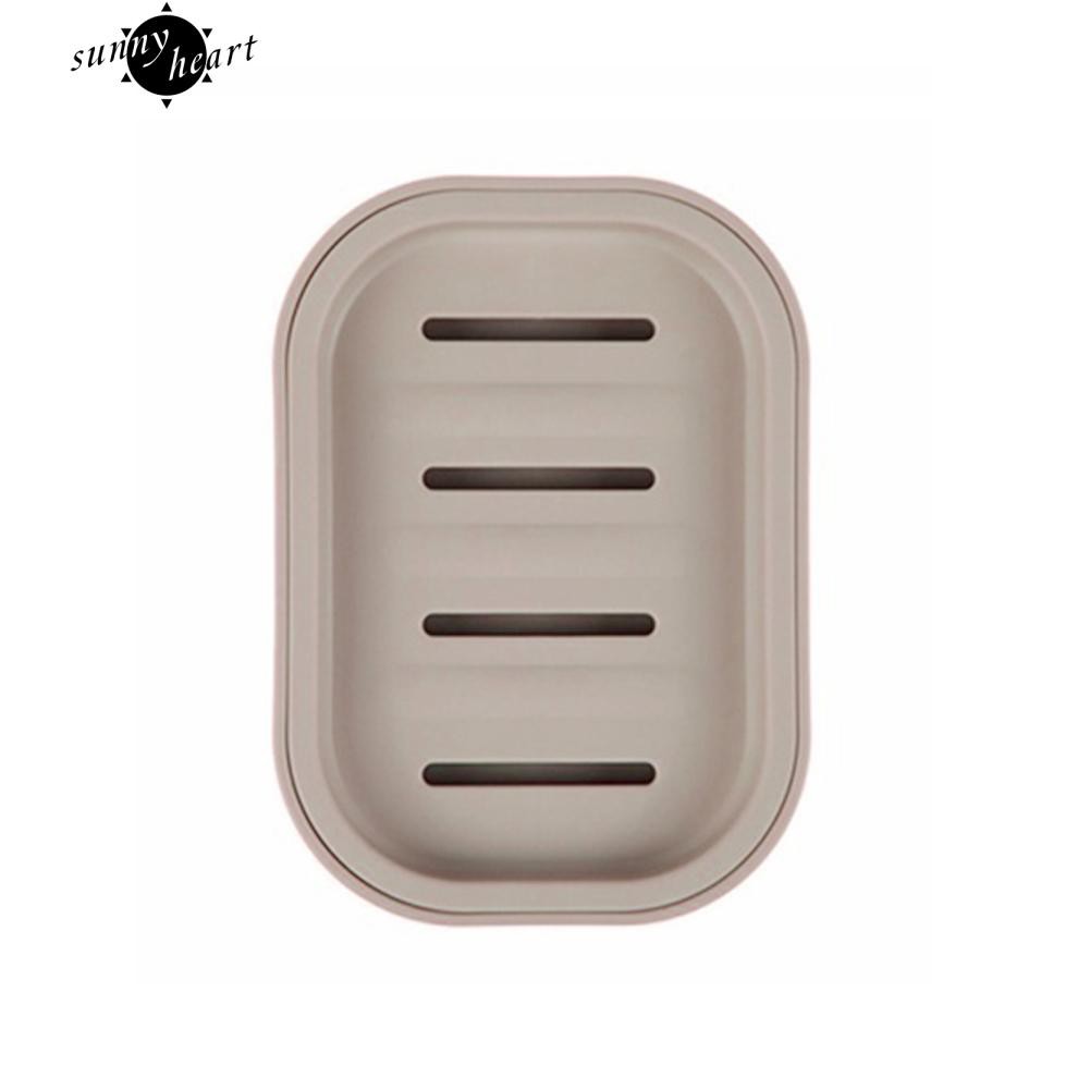 Khay nhựa PP 2 ngăn đựng xà phòng tiện dụng cho nhà tắm