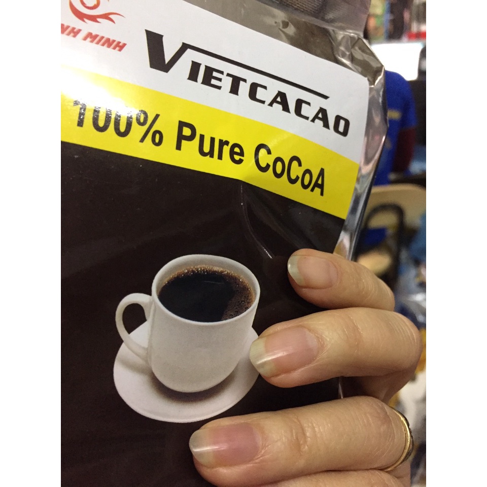 Bột cacao Việt Ca Cao 100% Pure Cocoa 500g