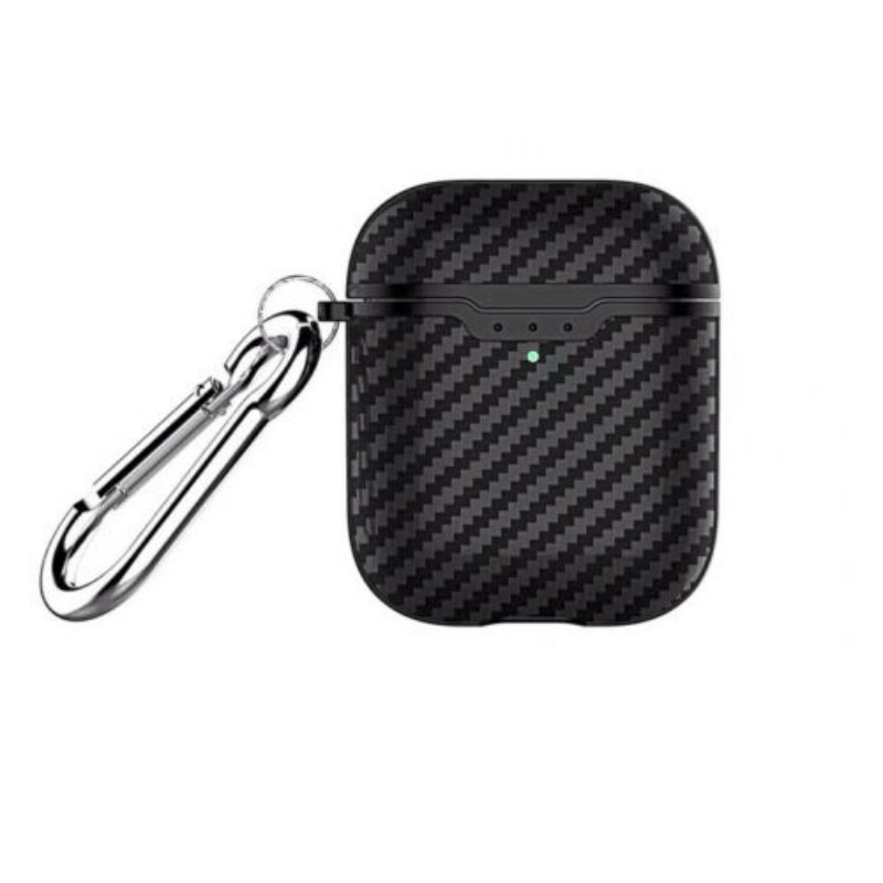 Hộp đựng tai nghe Apple Airpods không dây bằng sợi cacbon
