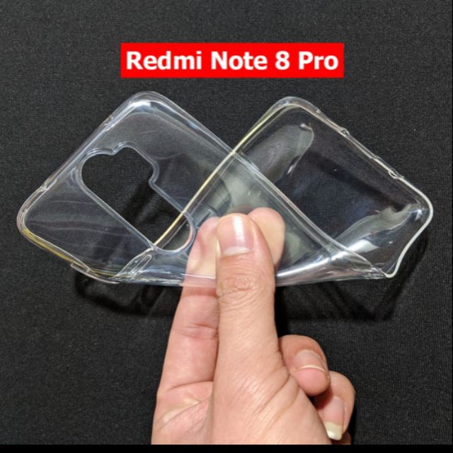 Ốp lưng silicon dẻo Xiaomi Redmi Note 8 pro(loại tốt)