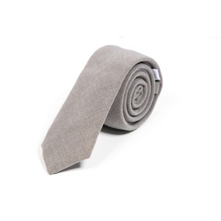 SUITS&TIES - Cà vạt nam màu ghi trơn