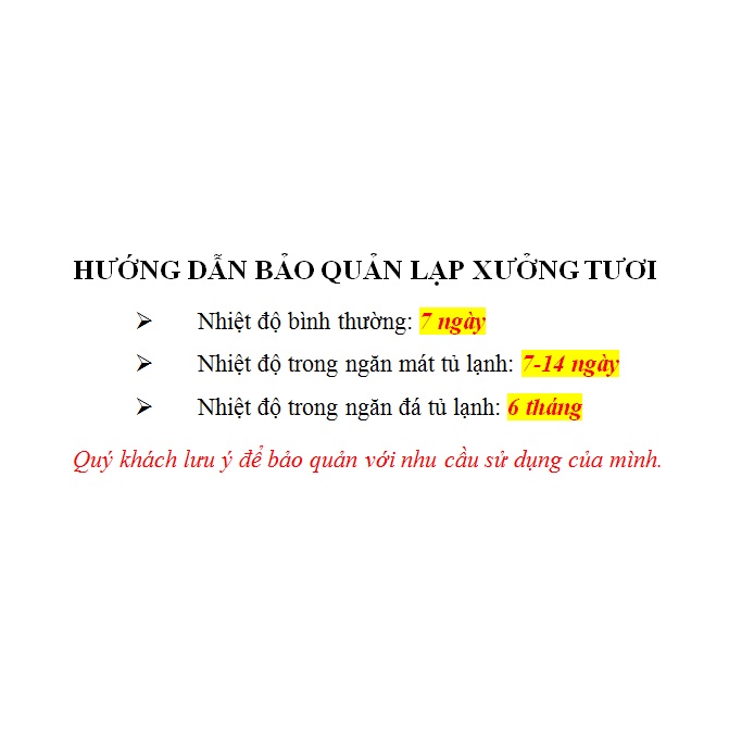 500g Lạp xưởng tươi - Lạp xưởng tươi Cai Lậy - Ship toàn quốc