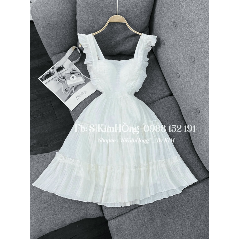 (Free Ship) MẪU ĐẦM ƯA THÍCH -- ĐẦM XỐP GÂN CÁNH TIÊN MẶC LÀ XINH NHƯ TIÊN UP Shop VLTN
