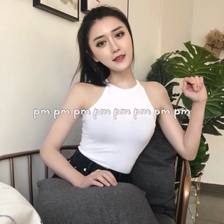 [ TOP1 ] Áo dây yếm COTTON