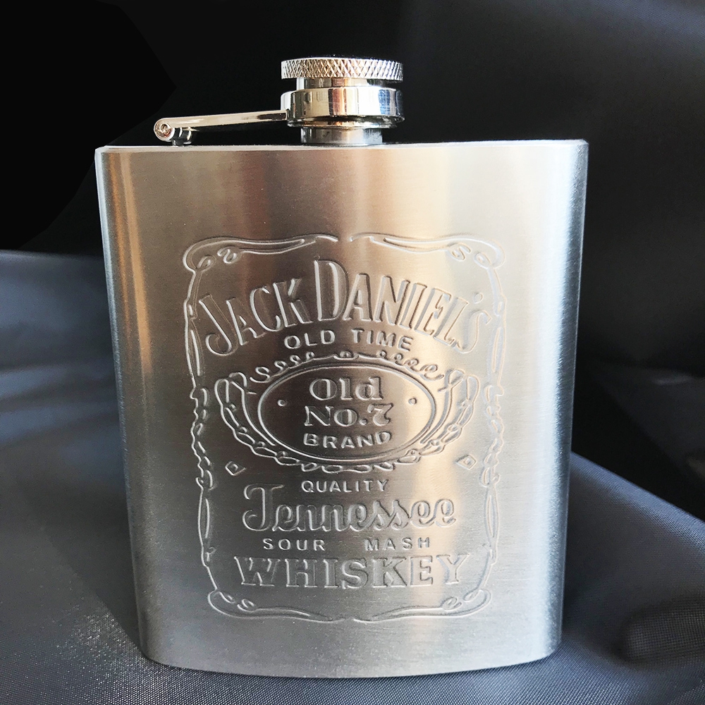 LANFY Russian Portable Alcohol Bottle Stainless Steel Wisky Hip Flask
