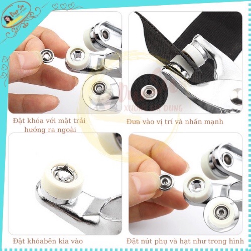 Kìm bấm cúc tặng kèm 100 khuy