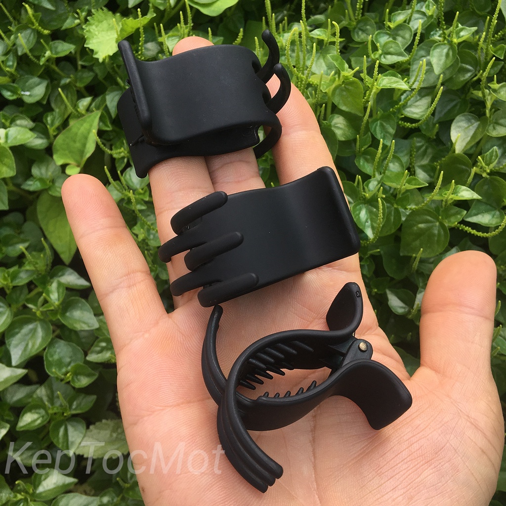 Kẹp 3 5 răng tròn bầu đen nhám